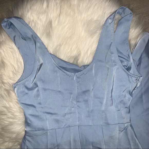 Princess Polly BEAU MIDI DRESS BABY BLUE Size 4 - Picture 8 of 9